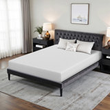 10" Gel Memory Foam Mattress Breathable Cover Medium Firmness