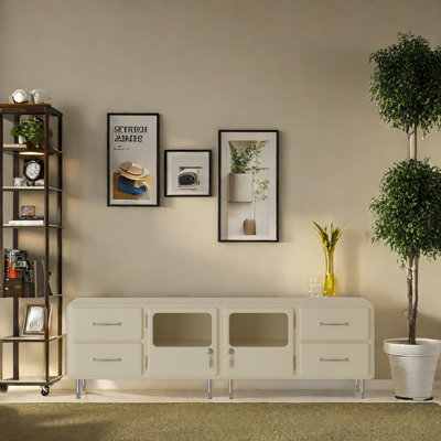 Japanese style retro living room TV stand