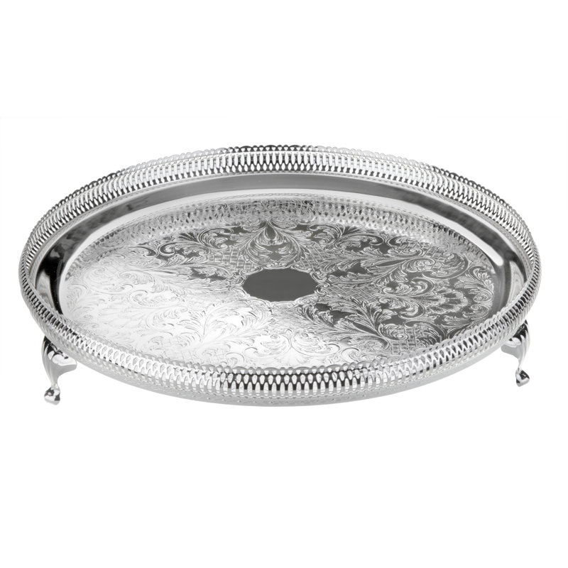 Plateau de service rond