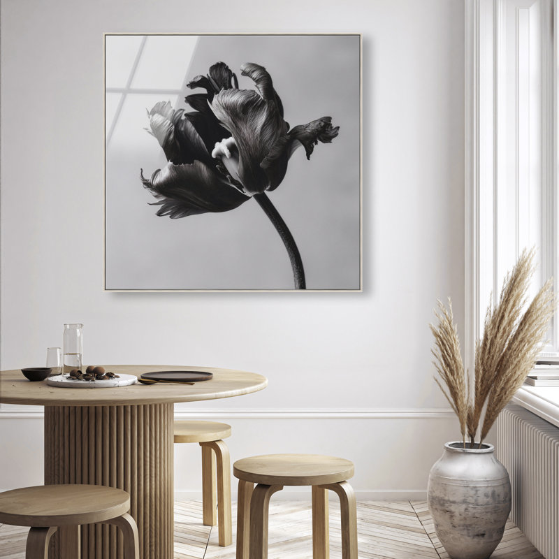 Tidal Wilt I Print by Oliver Gal, 41"H x 41"W, Silver Floater Frame