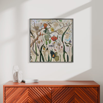 Natalie Levine " Botanical Secret Life " by Natalie Levine Painting Print