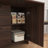Space-saving Walnut Desk Cabinets For Compact Home Offices - Multifunctional Particle Board Design