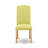7 Piece Kitchen Table Set Consist of an Oval Dining Table with Butterfly Leaf and 6 Limelight Linen Fabric Parson Dining Chairs, 40x76 Inch, Oak-743510201-678153836-743510206