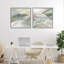 Ensemble de 2 giclées encadrées Serene Misty Valley Abstraction, par Carol Robinson-1849631417-1849631301
