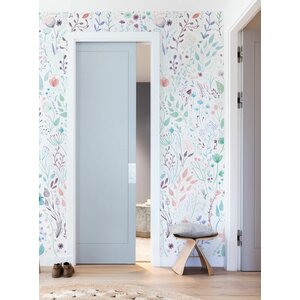 Isabelle & Max™ Nipomo Wild Flowers 9 L x 24 W Paintable 2-Panel Wall ...