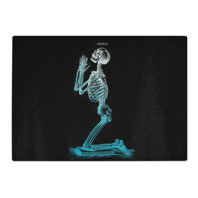 Black the Last Prayer Chopping Board