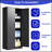 71 Inch Metal Garage Storage Cabinet, Secure Tool Organizer with Adjustable Shelves and Locking Doors