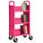 Fortress 46'' H x 32'' W Book Cart with Wheels-107533608-107533616