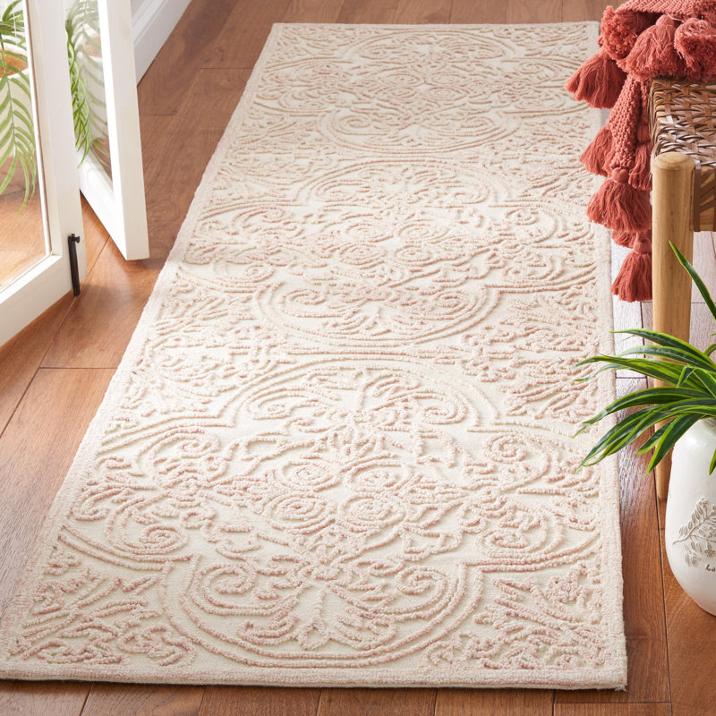 Msr Trace Martha Stewart Hand Tufted Wool And Cotton With Latex Rug, Runner 2'3" x 8'