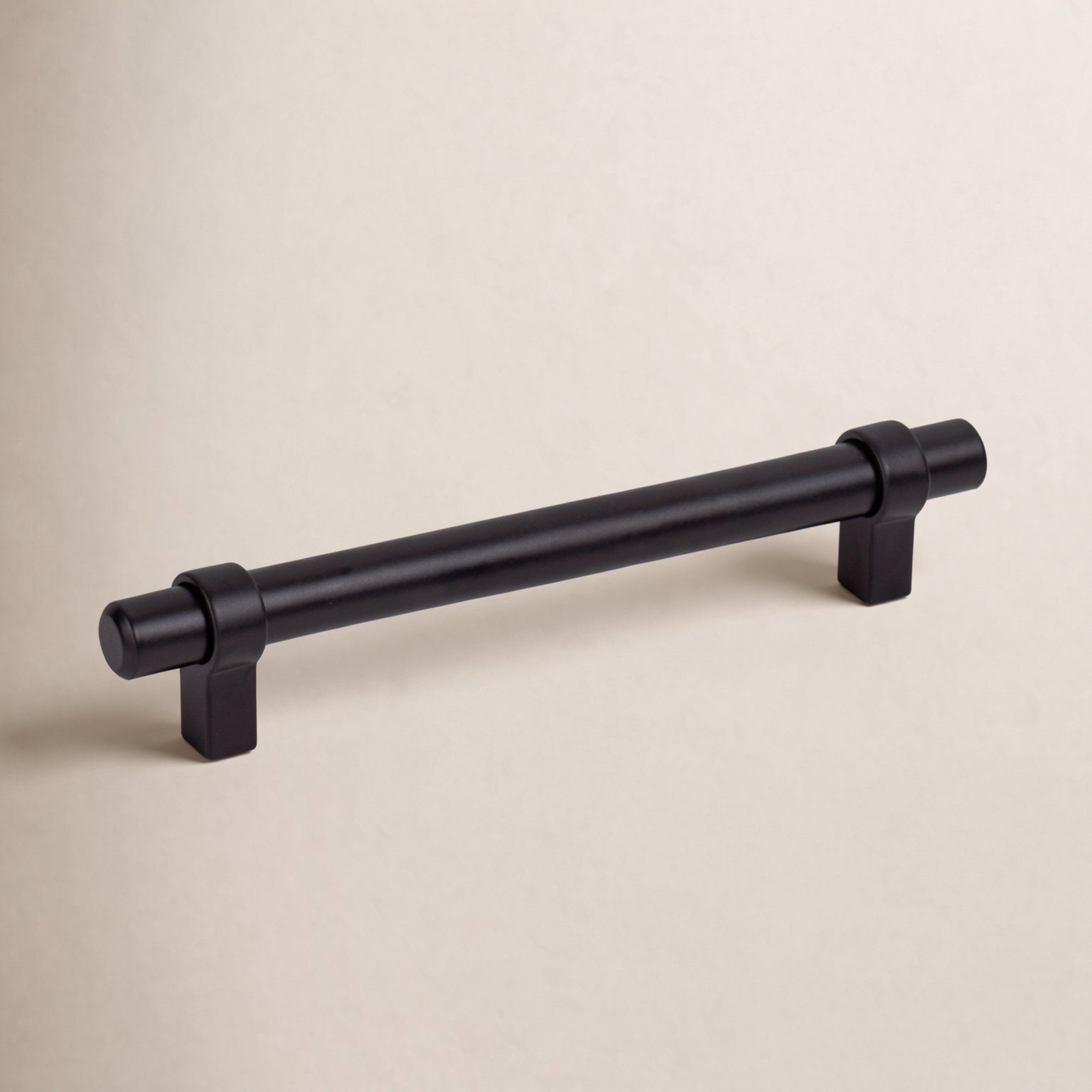 Key Grande 5" Bar Cabinet Pull, Matte Black