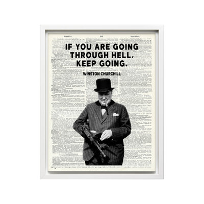 Winston Churchill - Keep Going