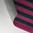 HorizontalStripes Blue Indoor and Outdoor Area Rug-1833968010