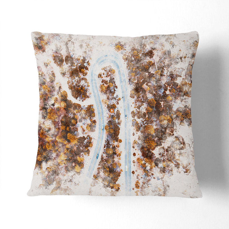 Square Throw Cushion, 40cm H x 40cm W x 15cm D