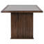 Wawona Brown Rectangular Dining Table