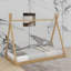 Lit-tente en bois pour enfants-810893072