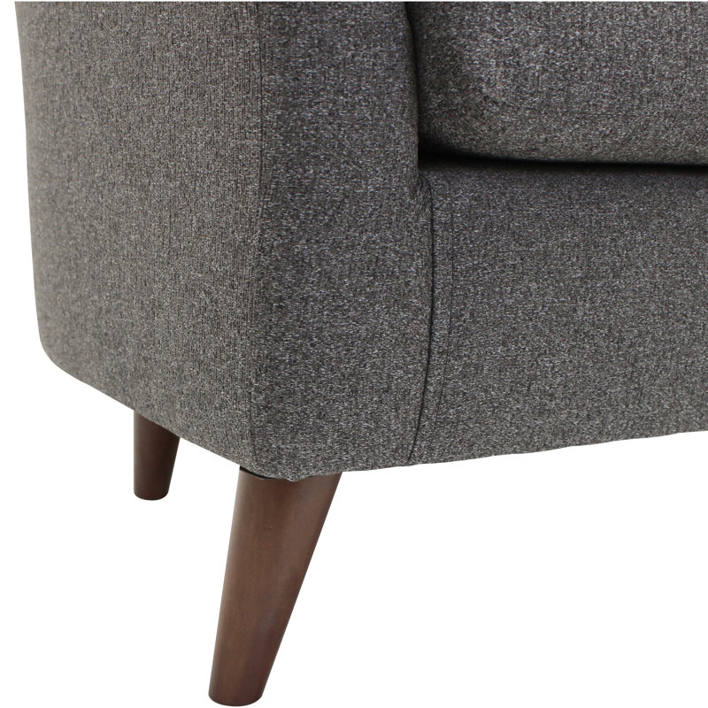 Laclaire Upholstered Club Chair, Terrace Granite 100% Polyester