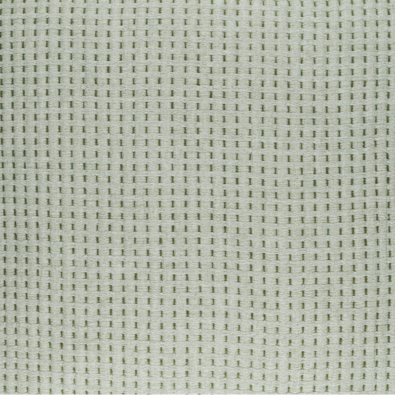 Evergreen Twin Size Cotton Jacquard Pick Stitch Coverlet