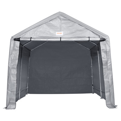 Heavy Duty 7 ft. W x 12 ft. D Polyethylene Portable Storage Shed