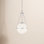 Romo Single Light Glass Dimmable Pendant