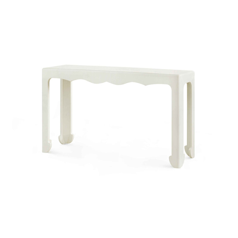 Gianna 55.5'' W Console Table, Sand White