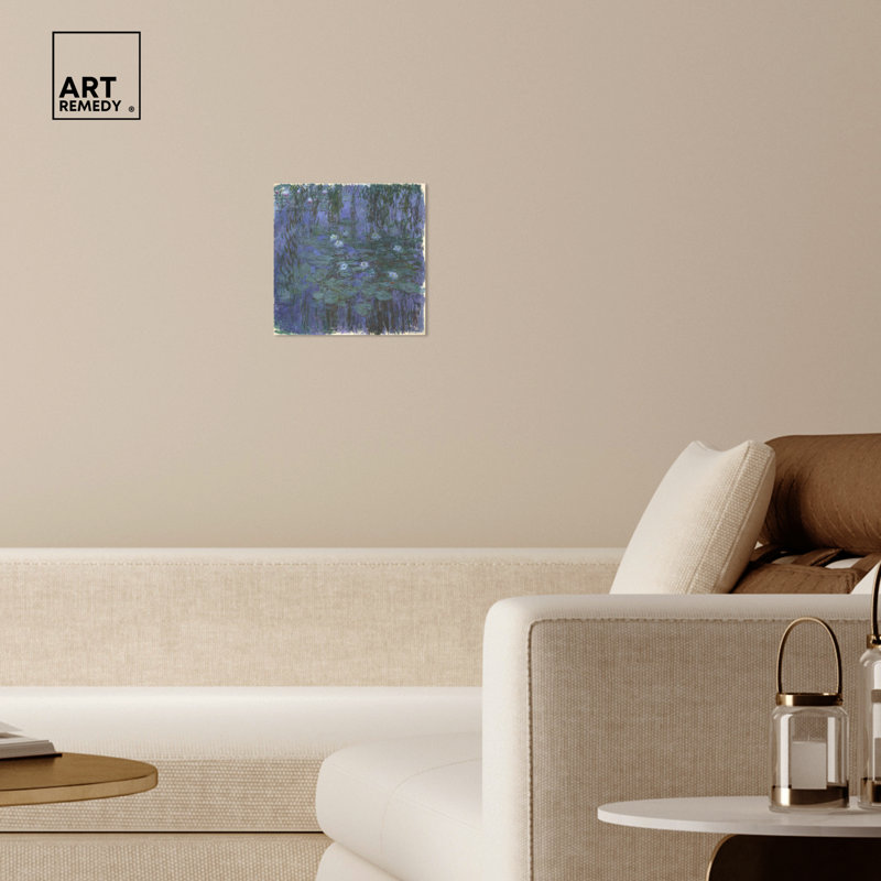 Art mural Monet, H 12 po x l 12 po, Toile tendue