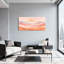 «Landscape & Nature Pastel Sunset Mountain Landscape», reproduction d'art-658764829