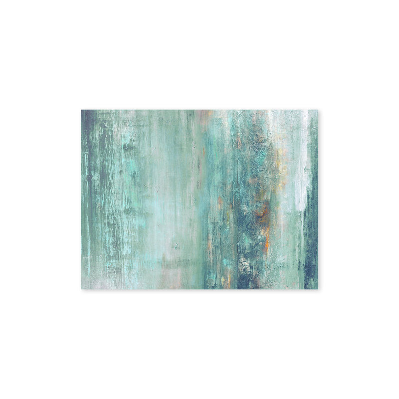 « Abstract Spa » par Tristan Scott - reproduction d'art graphique sur toile, H 16 po x l 20 po, Toile tendue, No Frame