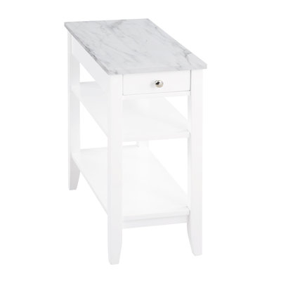 Carbin End Table with Drawer and Shelves