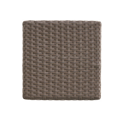 Apopka Polyethylene (PE) Wicker Outdoor Stool
