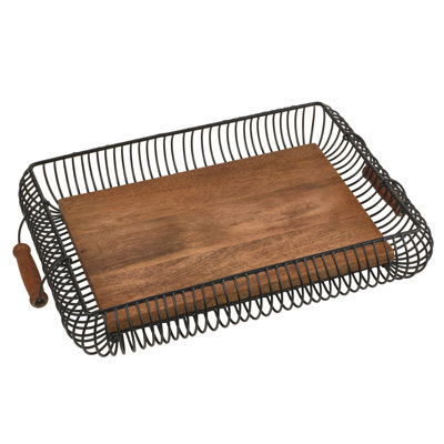 Gourmet Basics by Mikasa Westfield Rectangular Basket
