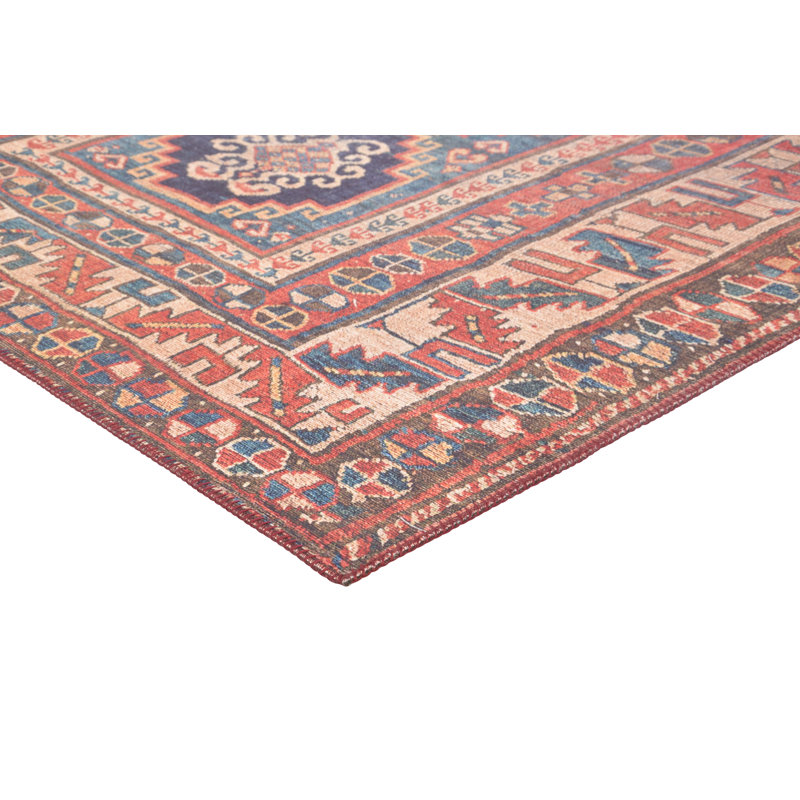 Alesio Oriental Machine Printed Area Rug, Rectangle 120 x 180cm