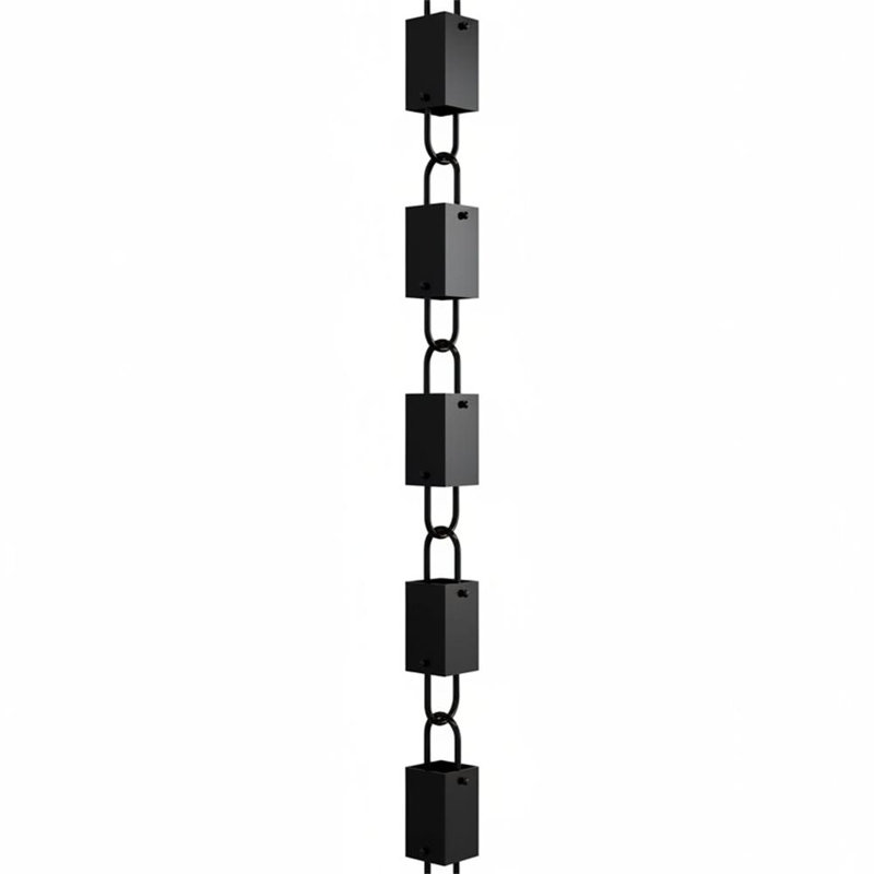 Aluminum No Subject Rain Chain