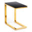 Lindel Glass Top C Table End Table
