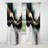 Shonta - Abstract Marble Marble Blackout Curtain - 1 Panels-447927321