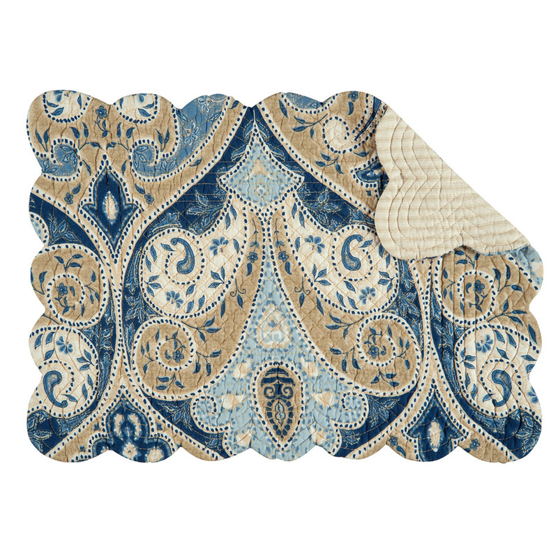 Ensemble de napperons en coton 6 pièces