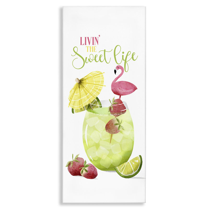  «Sweet Life Summer Drink» par Deane Beesley, H 40 po x l 17 po
