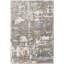 Tapis à motif abstrait gris / brun à motif abstrait gris / brun 5 pi x 8 pi (5 pi 3 po x 7 pi 7 po) Vireo-1639587281