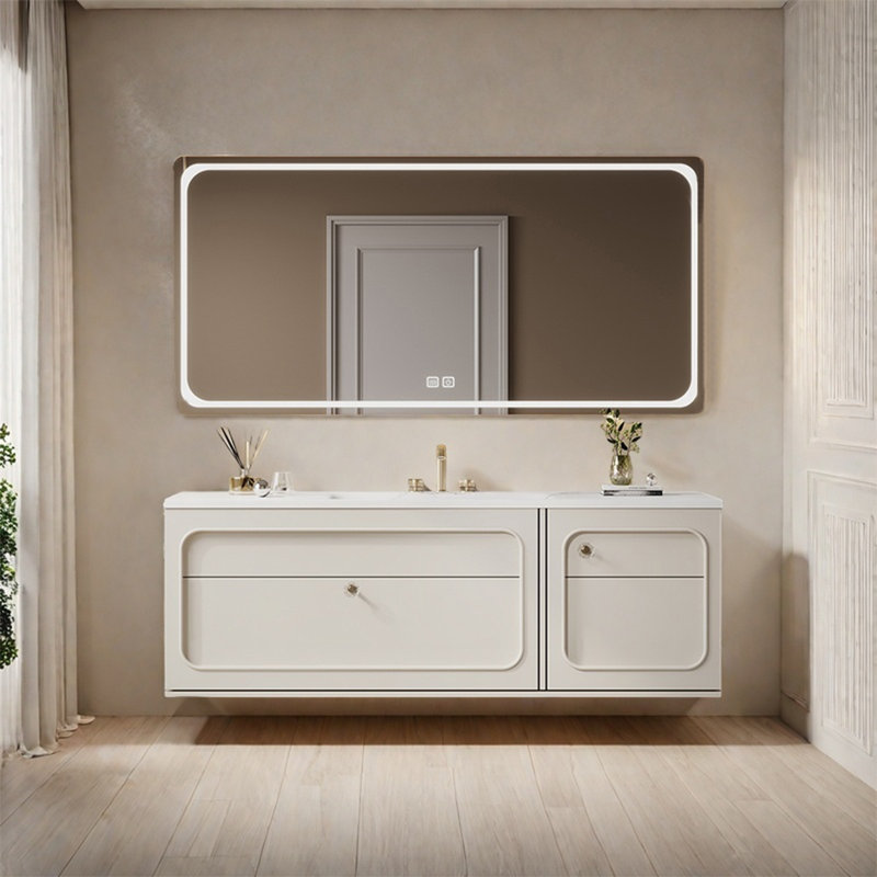 French elegant style bathroom cabinet