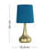 Chasse Metal Table Lamp