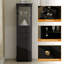 Grande armoire de rangement autoportante avec deux tiroirs et tablettes réglables-153323621