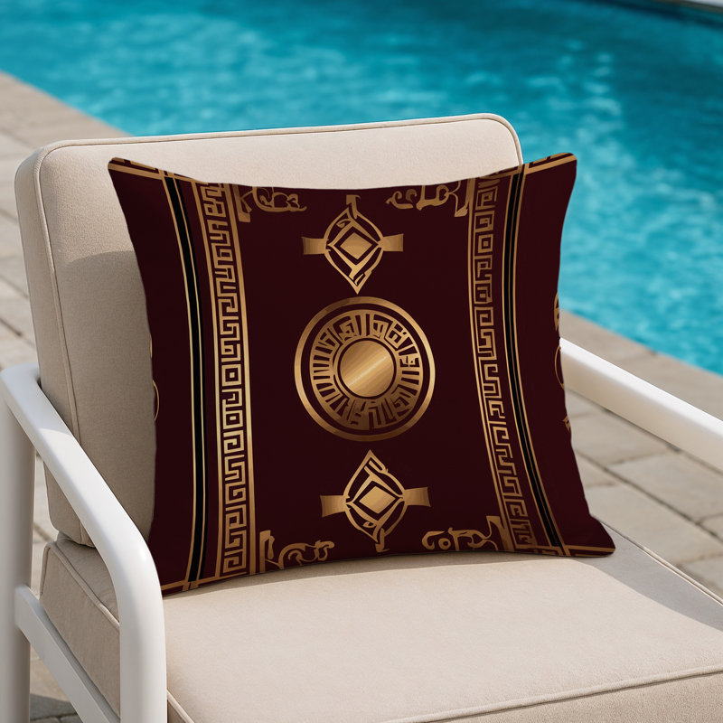 Enchanted Opus Indoor And Outdoor Throw Pillow, Square 20"