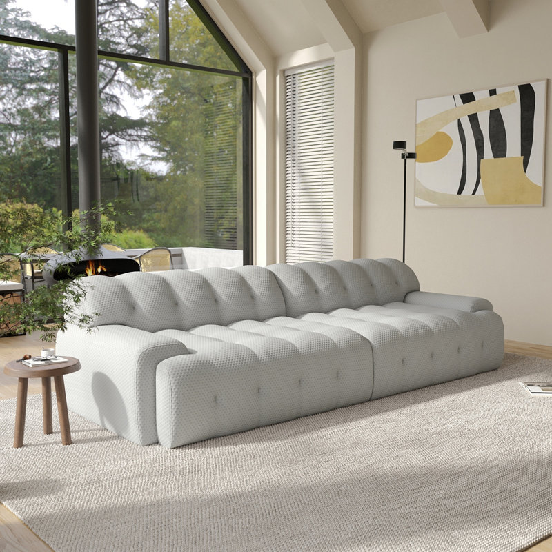 Causeuse 3 places Bubble, Gris