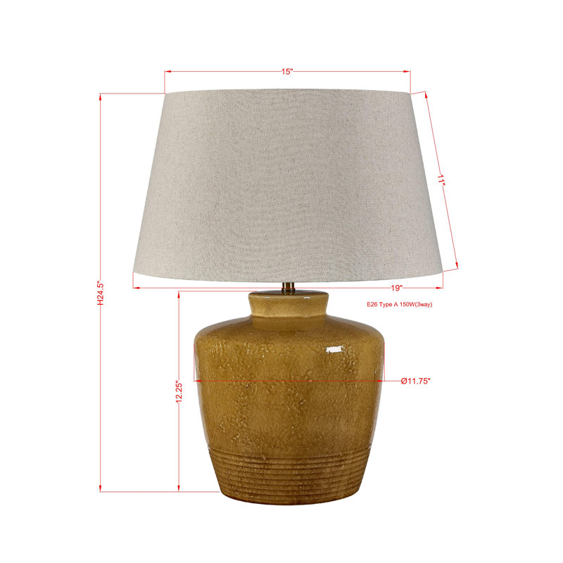 Fanning Table Lamp