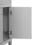 Meuble-lavabo moderne 30 po gris
