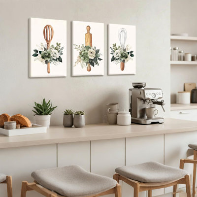 3 Piece Wrapped Canvas Print