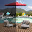 Parasol de patio 116,14 po Sirley-1209212749