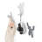 Buddy Wall Mounted Coat Hooks, Decorative Single Hangers for Entryway, Bedroom, Set of 3-999298988