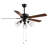 52-inch Ceiling Mounted Ceiling Fan With With Lights And Pull Chains