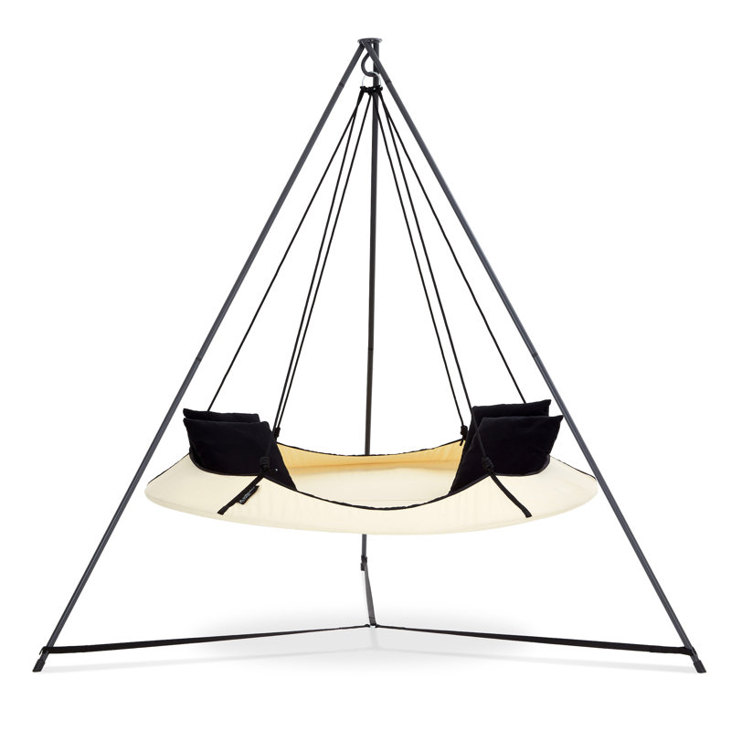Double Classic Hammock with Stand, Cream