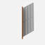 Écran d'intimité linéaire 1 panneau Veradek Decorative Screen Series (95% d'intimité)